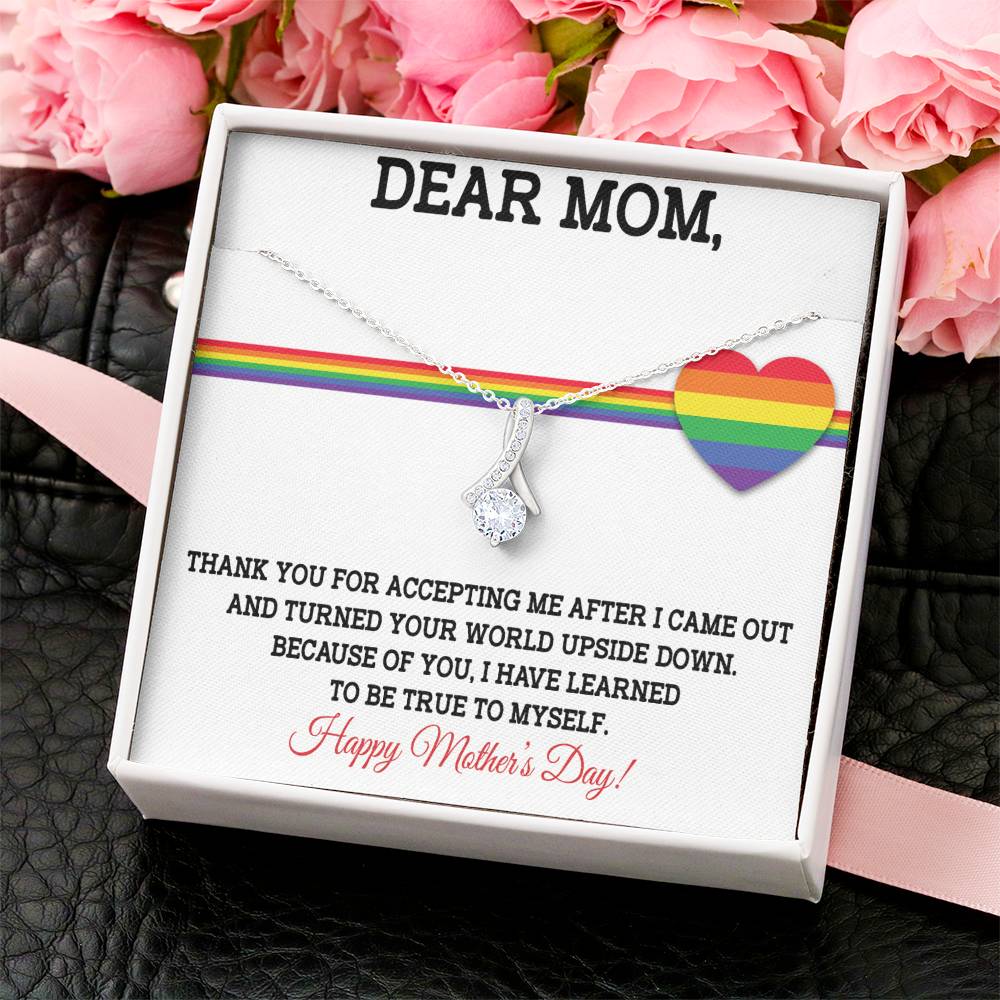 Super Lgbt Mom Necklace - Alluring Beauty Necklace