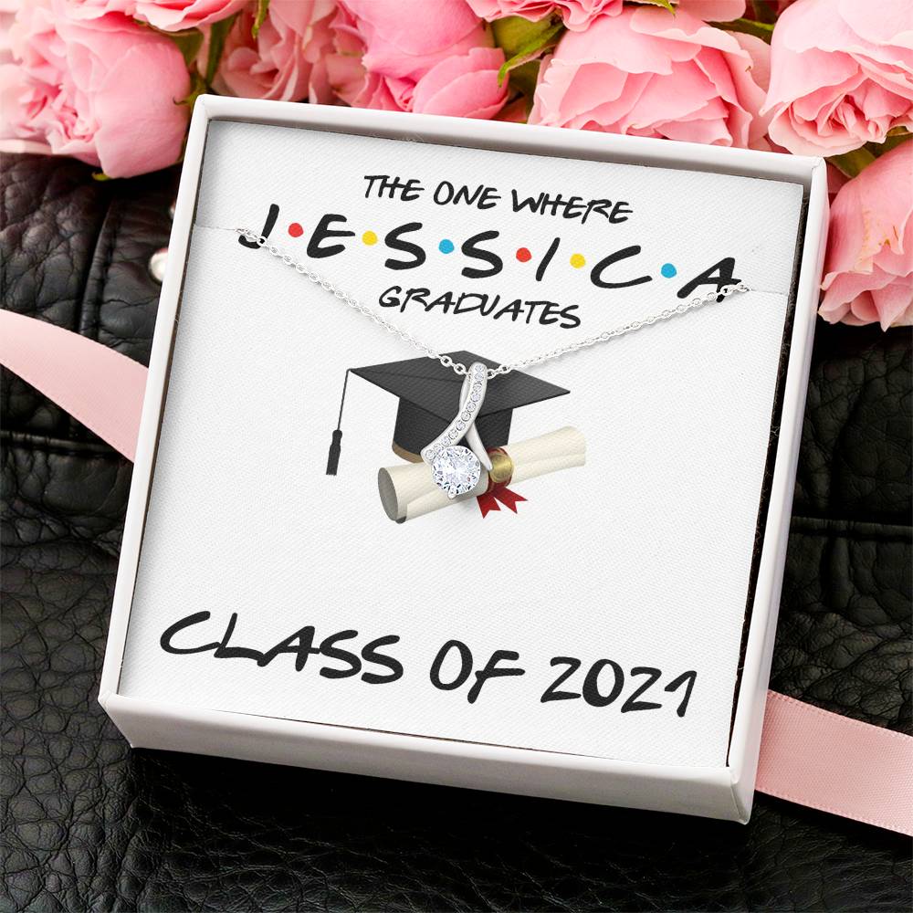 Customize Friends Graduation Alluring Beauty Alluring Beauty Necklace