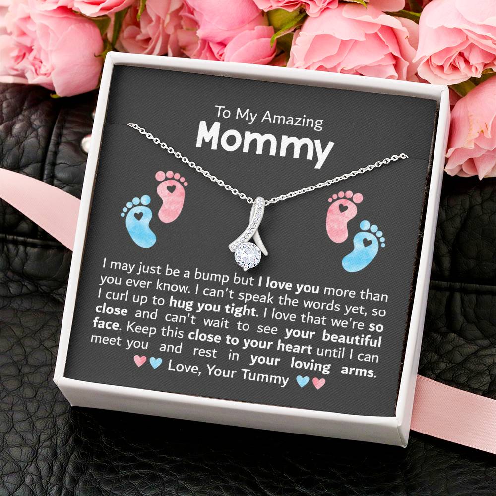 To My Amazing Mommy Alluring Beauty Necklace