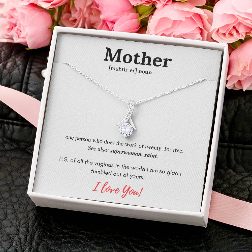 Supermother Necklace Alluring Beauty Necklace