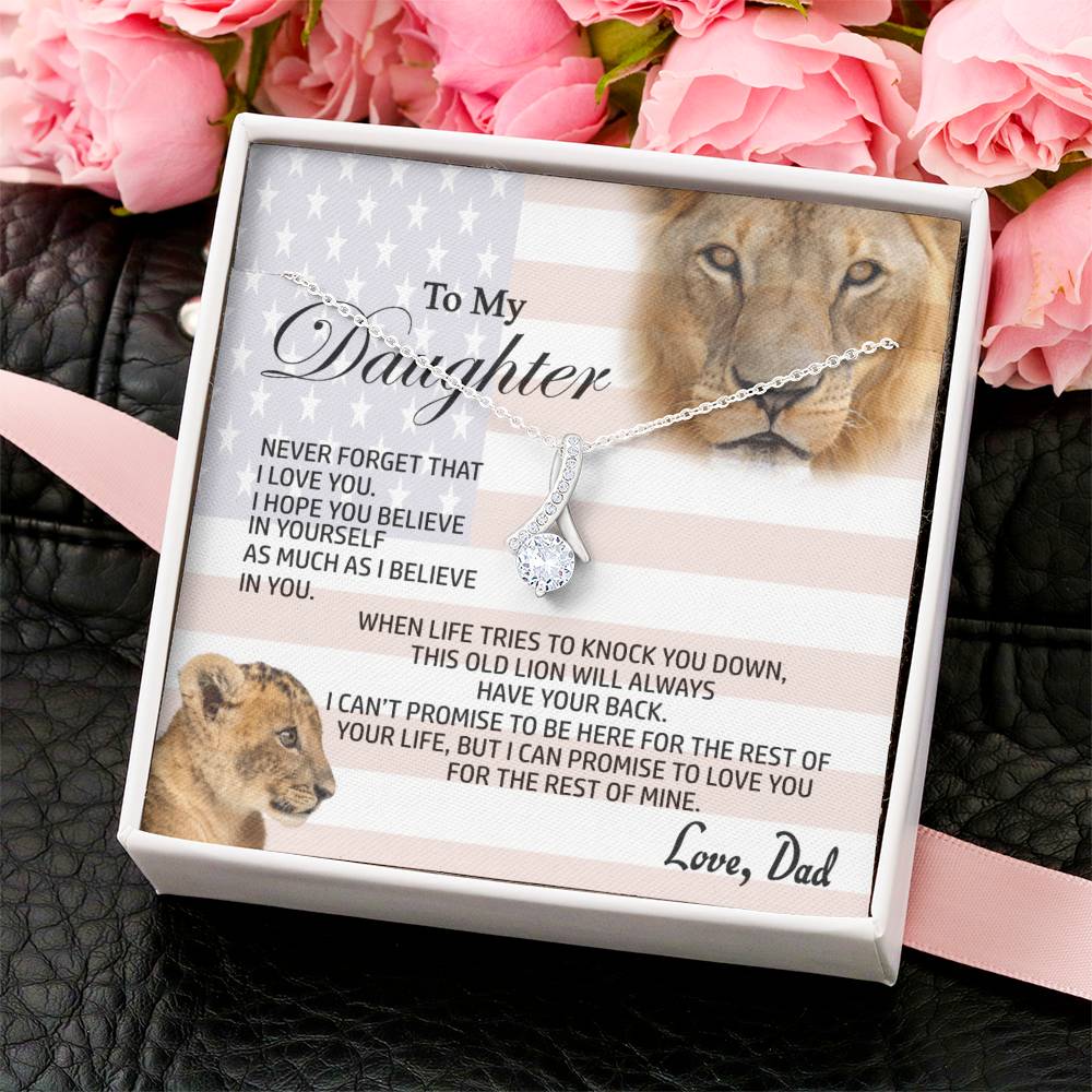 Best Gift For Daughter From Dad Alluring Beauty Shineon Necklace With Pod Message Card 1 Alluring Beauty Necklace