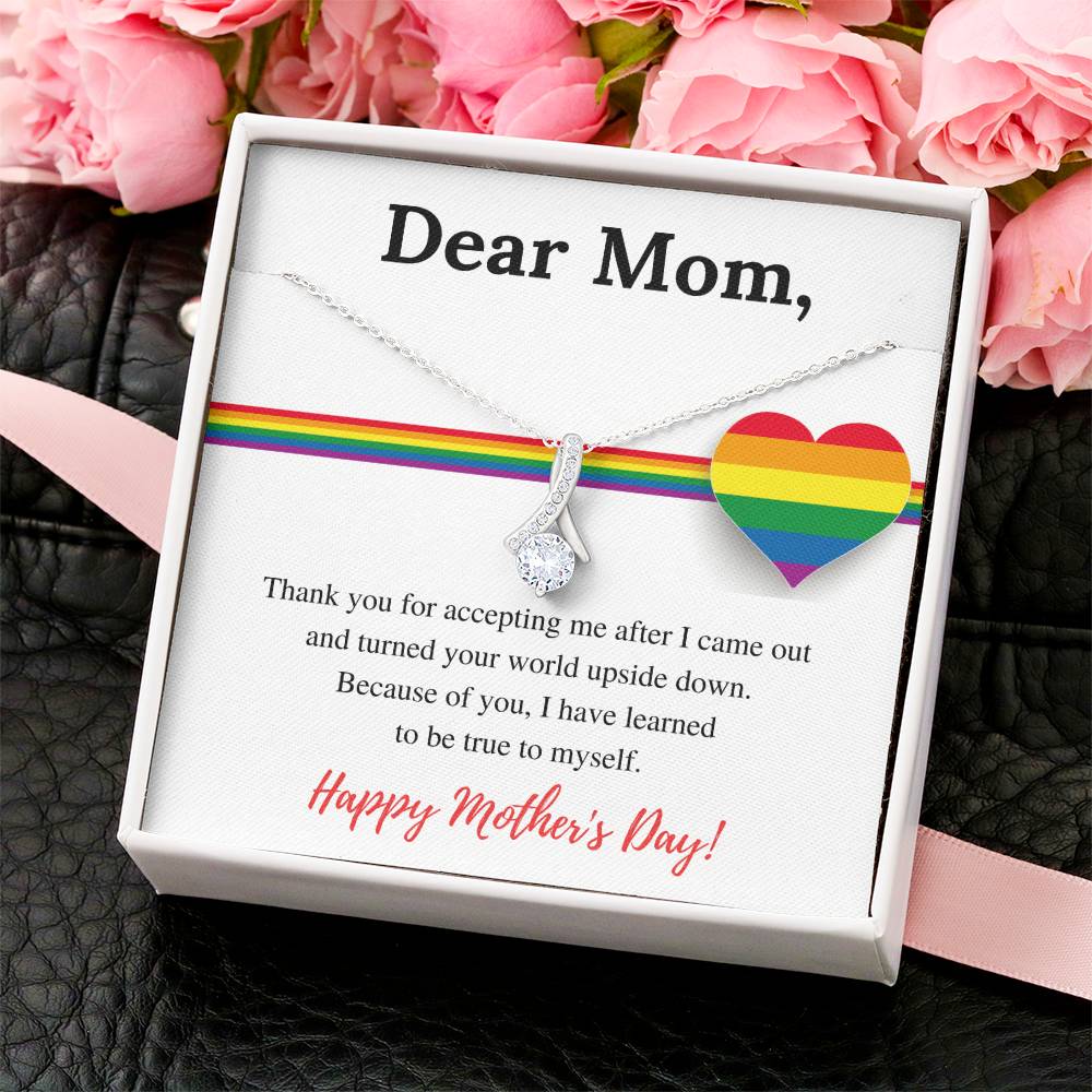 Super Lgbt Mom Necklace Alluring Beauty Necklace