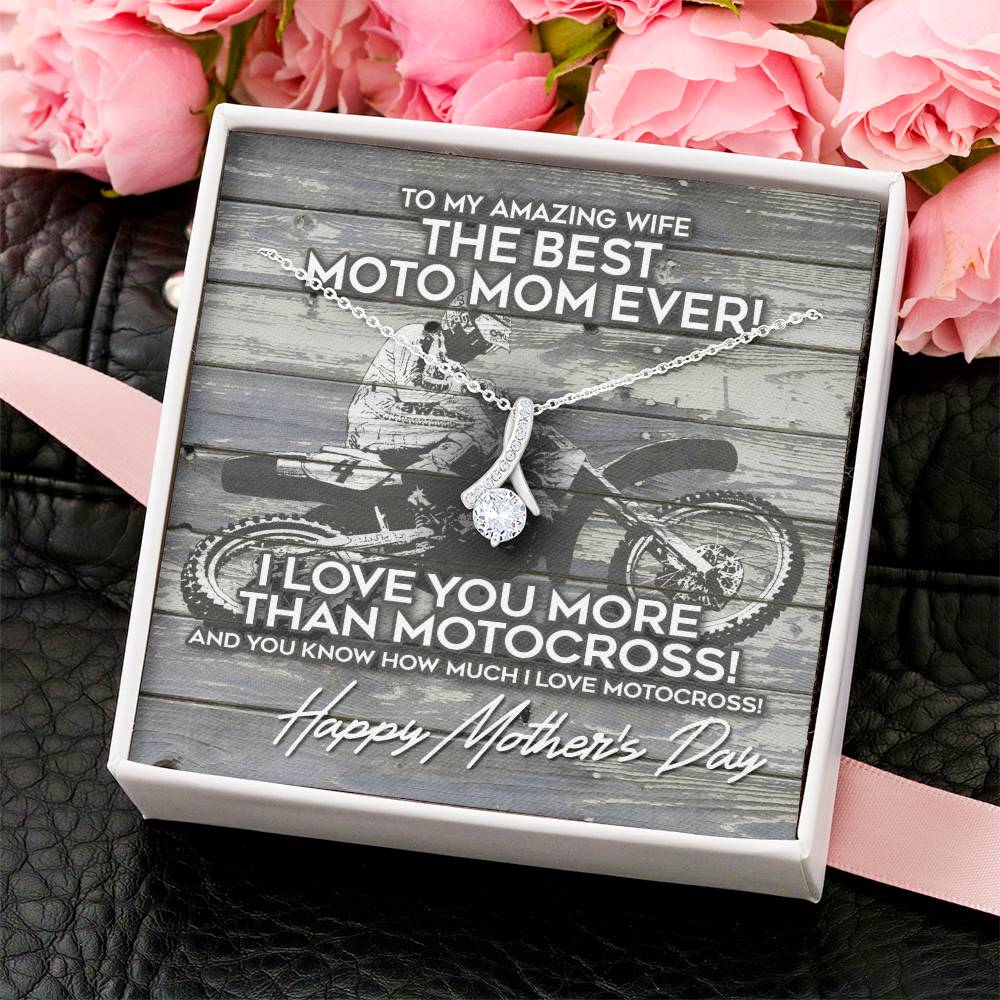 Amazing Wife Moto Mom Alluring Beauty Necklace
