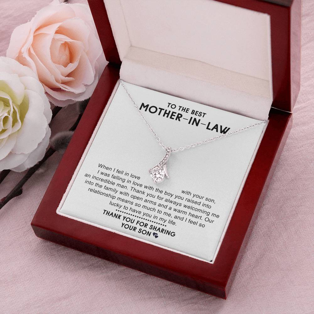 To Mother-In-Law Alluring Necklace Alluring Beauty Necklace