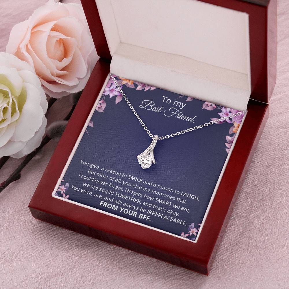 To My Best Friend Thank You Gift Souls Sisters Necklace Bff Necklace Best Friend Gift Best Friend Jewelry Friends Forever Quotes Alluring Beauty Necklace