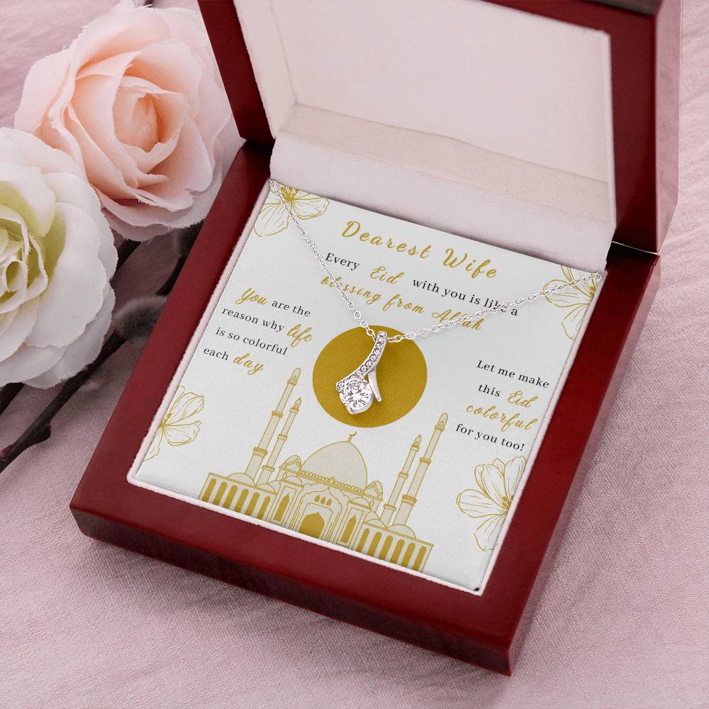 Beautiful Eid Gift For Wife 1 Alluring Beauty Necklace