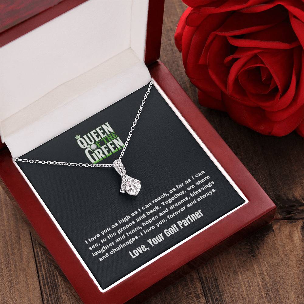 Queen Of Green Share Laughter Necklace Alluring Beauty Necklace