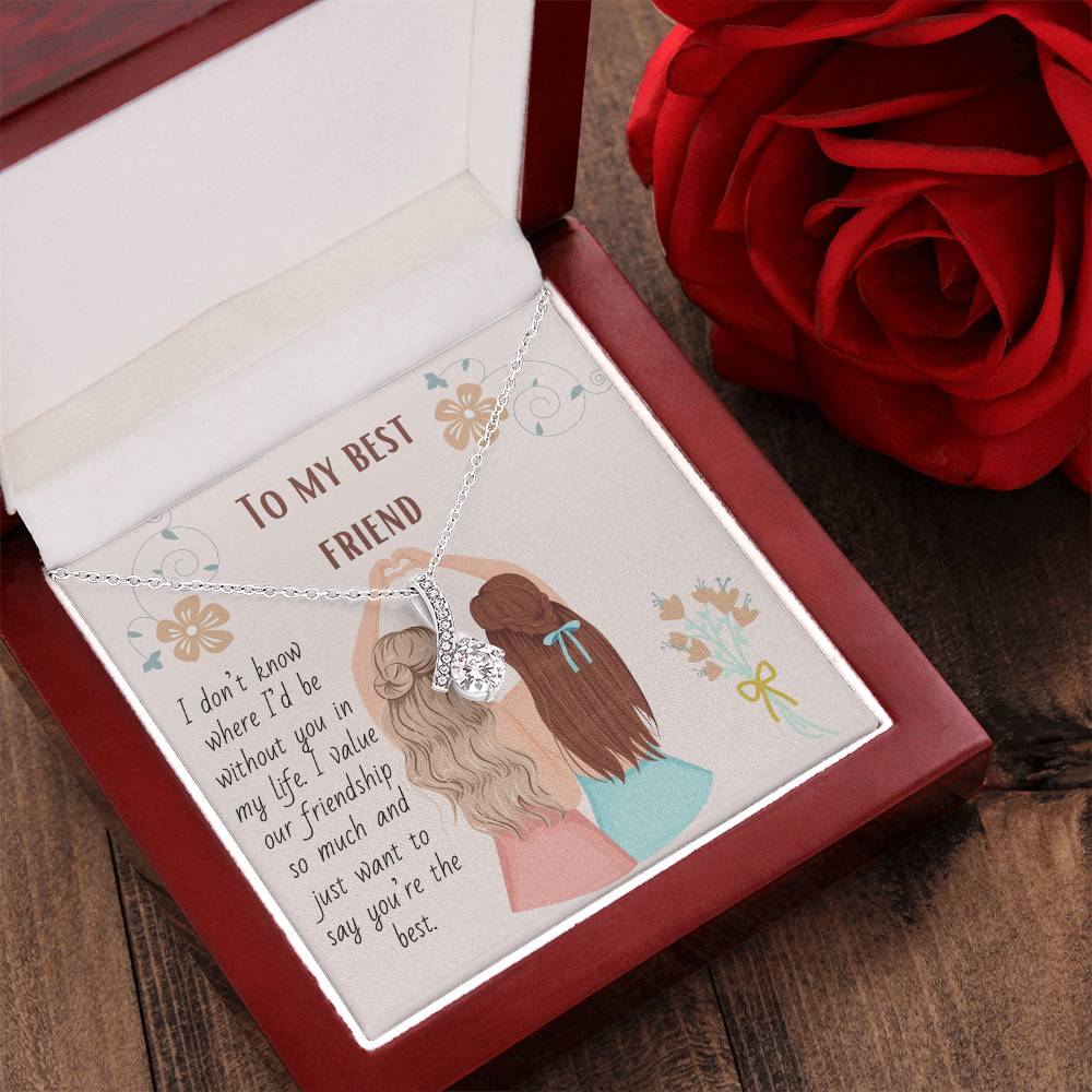 Best Friend Necklace Alluring Beauty Necklace