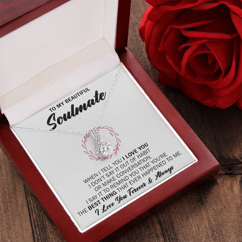 Gift For Your Soulmate - Out Of Habit - Alluring Alluring Beauty Necklace