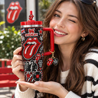 Classic Rock Tongue Starry 40oz Tumbler