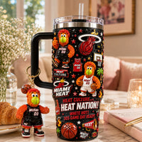 Miami Basketball Aurora 40oz Tumbler