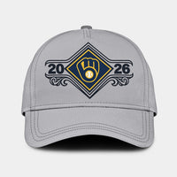 Milwaukee Take Diamond Navy Baseball T-Shirt