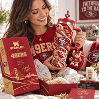 San Francisco Football Jewel 40oz Tumbler