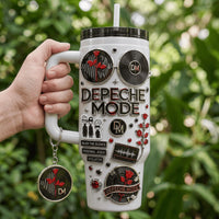 Synth Wave Rock Dazzle 40oz Tumbler