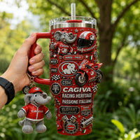Italian Motorcycle Aurora 40oz Tumbler