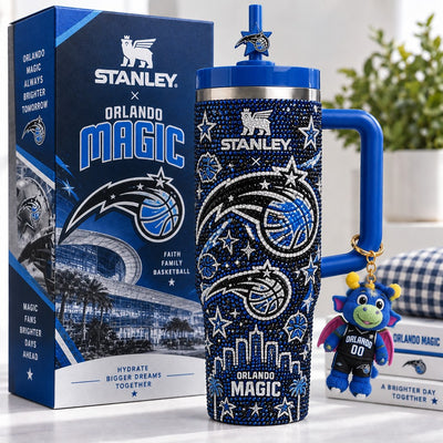 Orlando Basketball Bling 40oz Tumbler