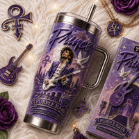 Purple Rain Royalty Luxe 40oz Tumbler