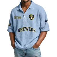 Milwaukee Waffle Baseball Polo