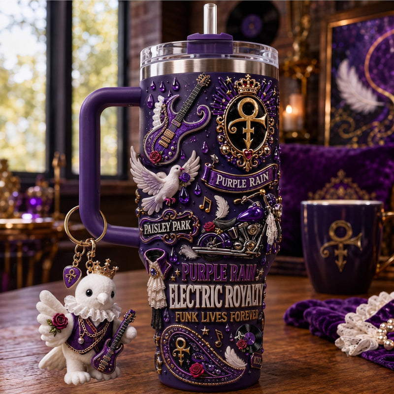 Purple Rain Royalty Glam 40oz Tumbler
