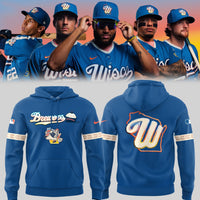 Milwaukee Wisco Way Royal Blue Baseball Hoodie