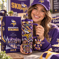 Minnesota Football Rhinestone 40oz Tumbler