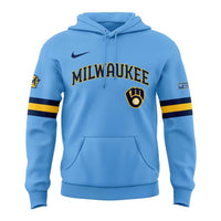 Milwaukee This Is My Crew Powder Blue Diamond Baseball