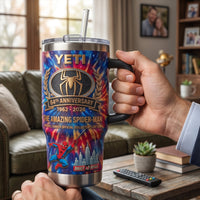 Comic Hero Anniversary Tumbler With Handle