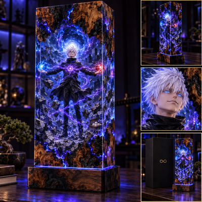 Infinity Sorcerer Story Cube Resin Lamp