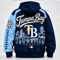 Tampa Bay Baseball Gold Varsity Hoodie