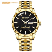 TRUMP Watch 2026 Luxury Gold – Midnight Black Dial  – Gold Watch for Men