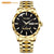 TRUMP Watch 2025 Luxury Gold – Midnight Black Dial  – Gold Watch for Men