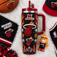 Miami Basketball Dazzle 40oz Tumbler
