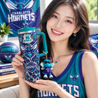Charlotte Basketball Dazzle 40oz Tumbler