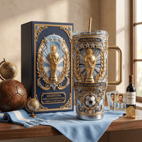 Argentina Football Luxe 40oz Tumbler