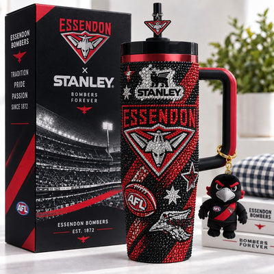 Essendon Football Bling 40oz Tumbler