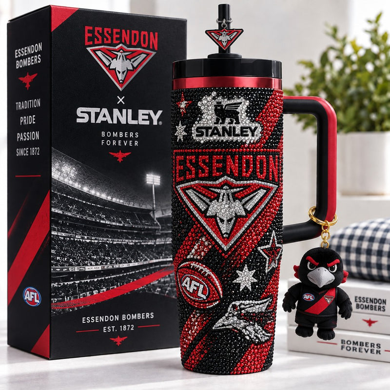 Essendon Football Bling 40oz Tumbler