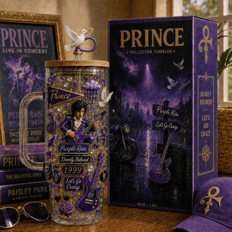 Purple Rain Royalty Jewel 40oz Tumbler