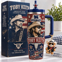 American Country Icon Starry 40oz Tumbler