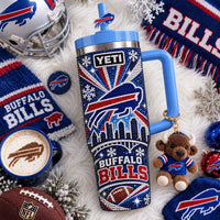 Buffalo Football Starry 40oz Tumbler