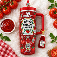 Tomato Ketchup Label Dazzle 40oz Tumbler