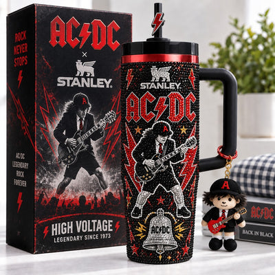 High Voltage Rock Jewel 40oz Tumbler