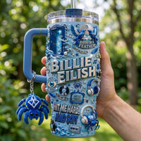 Blue Pop Icon Starry 40oz Tumbler