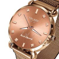TRUMP 45-47 Watch 2026 Luxury Rose Gold – Rose Dial