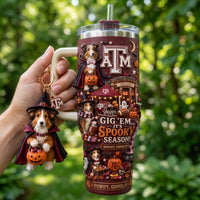 Texas Aggie Football Glam 40oz Tumbler