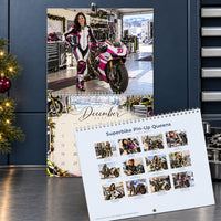 Superbike Pin Up Queens 2027 Wall Calendar
