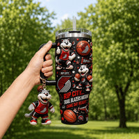Portland Basketball Bling 40oz Tumbler