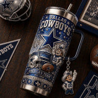 Dallas Football Jewel 40oz Tumbler