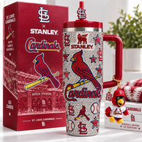 St Louis Baseball Luxe 40oz Tumbler