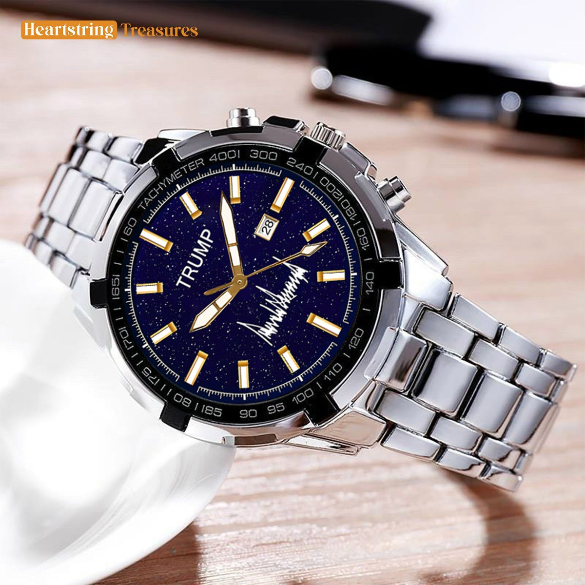 TRUMP Watch 2025 - Galactic Night Dial - Gift Watch for Fans