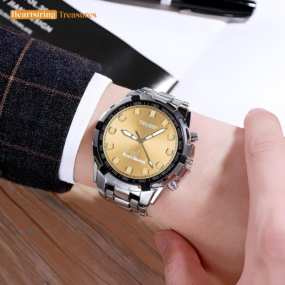 TRUMP Watch 2025 - Royal Shine Dial - Gift Watch for Fans